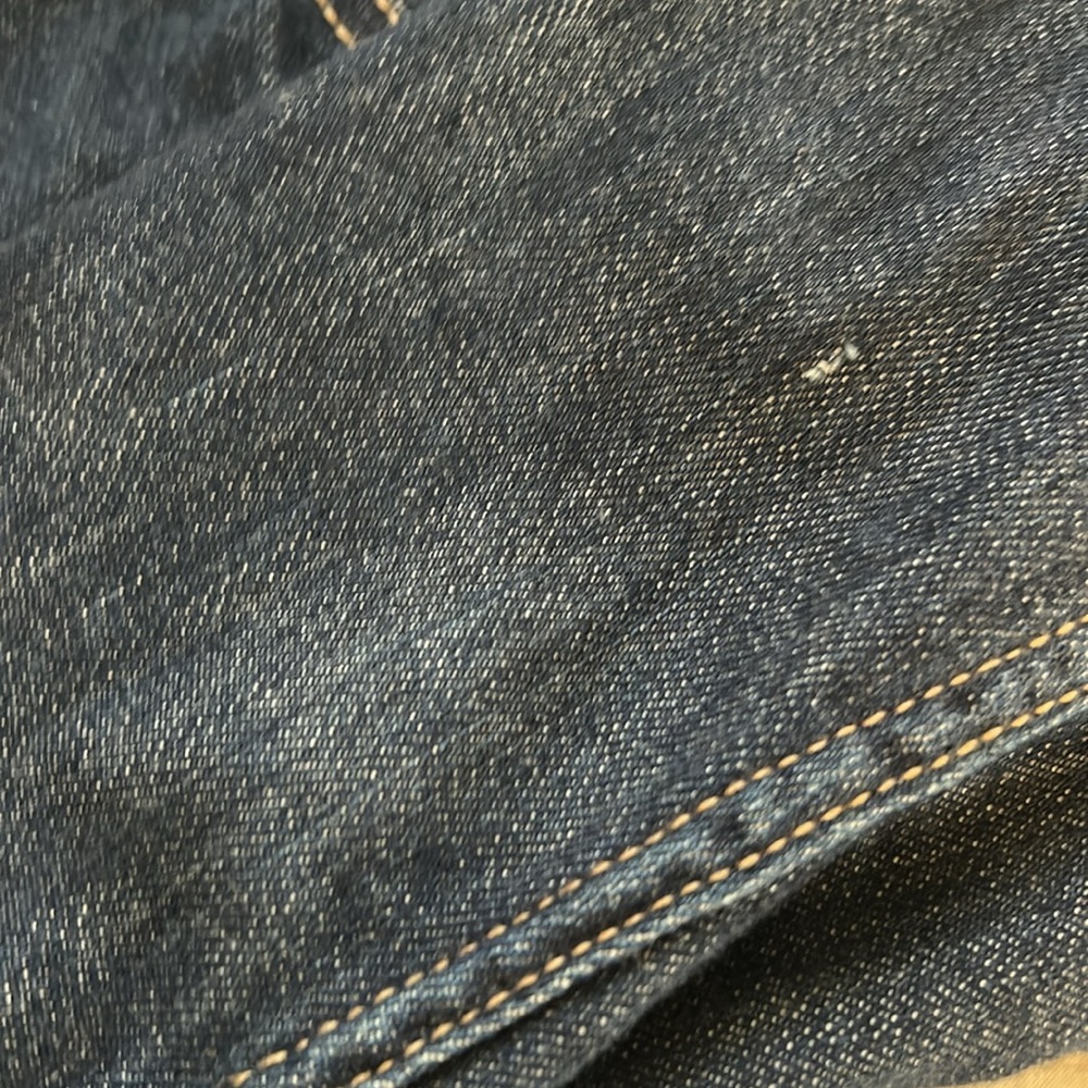 Old Navy Jean Jacket - EUC. Cropped style, very cute dark denim jacket. - Picture 9 of 9
